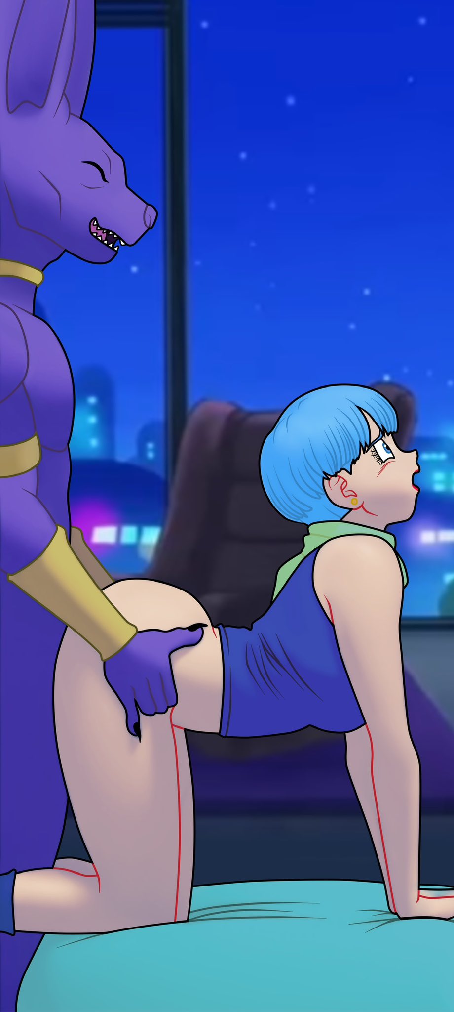Beerus (Dragon Ball) Rule 34 Image