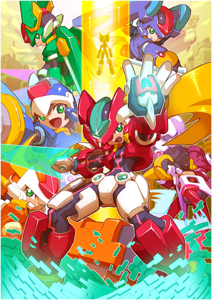 Aile (Mega Man Zx) Rule 34 Image