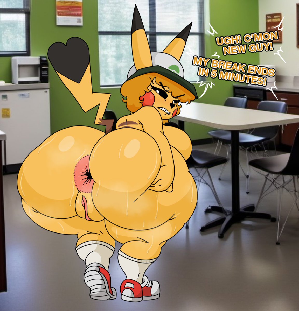 Cosplay Pikachu (Pokemon) Rule 34 Image