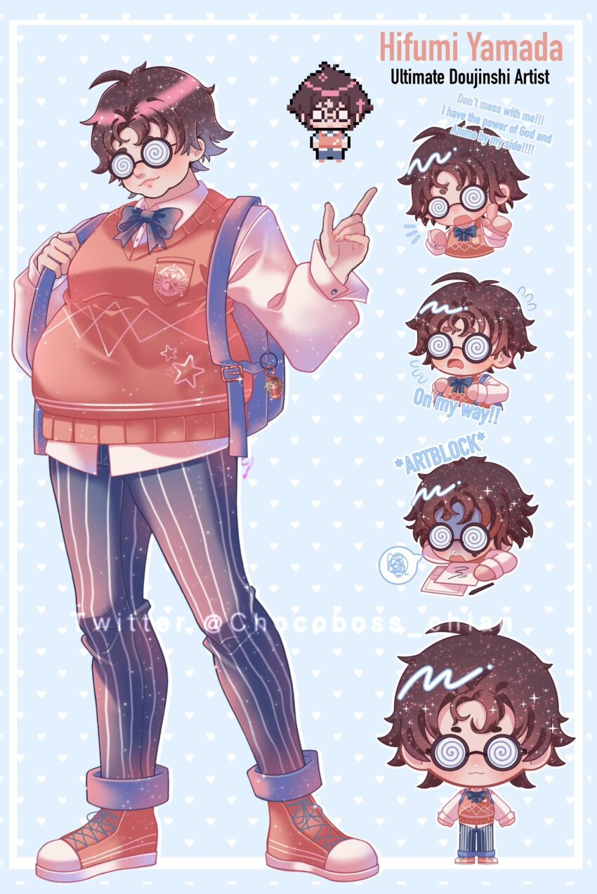 Yamada Hifumi (Danganronpa: Trigger Happy Havoc) Rule 34 Image