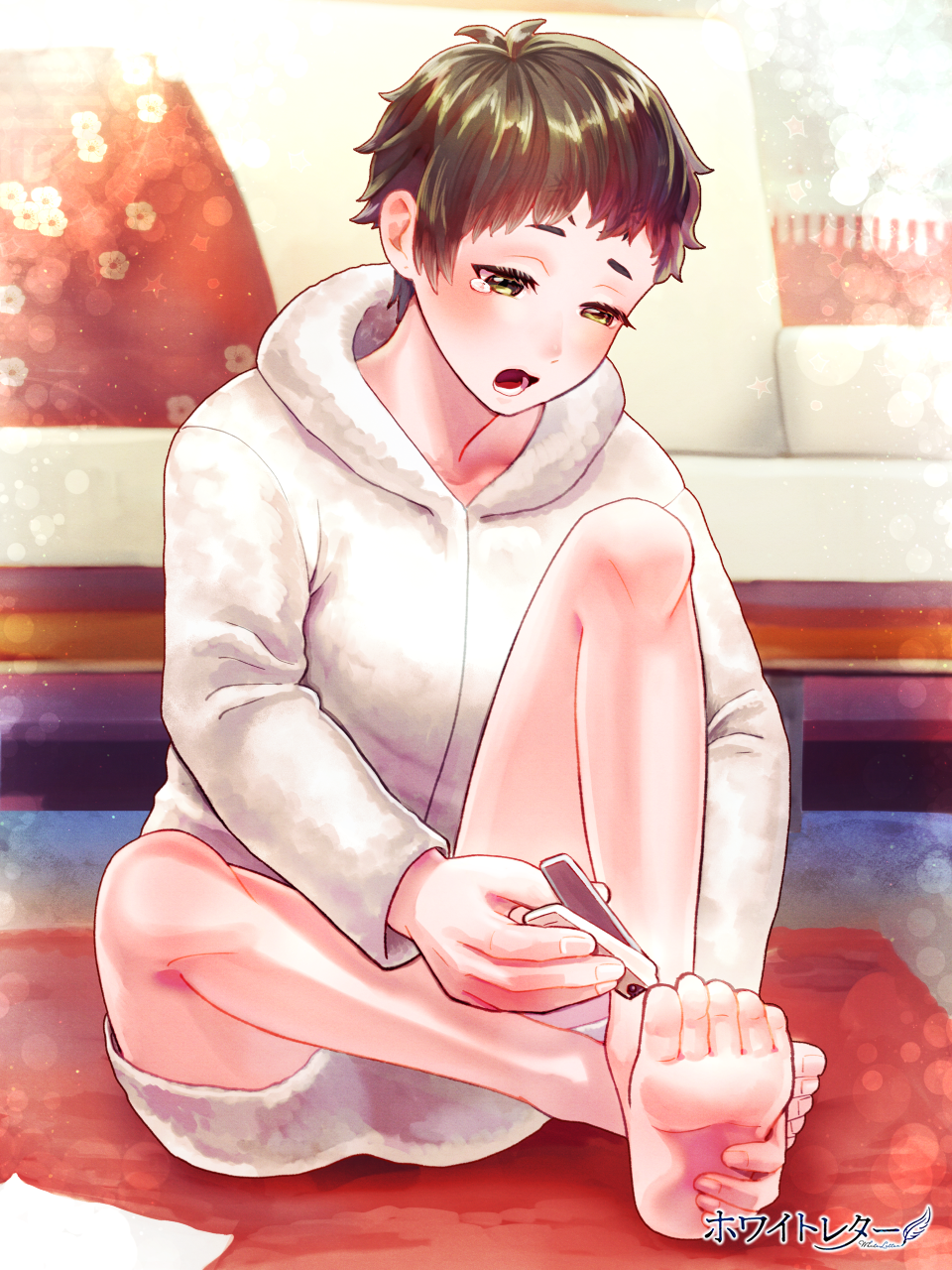 Applying Pedicure Rule 34 Image