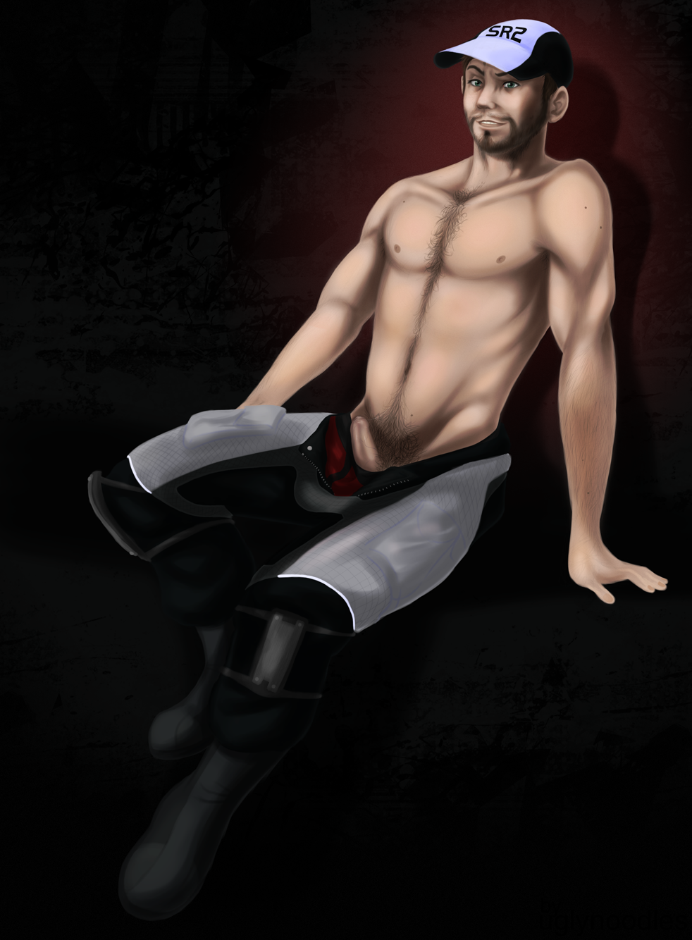Jeff Moreau (Mass Effect) Rule 34 Image