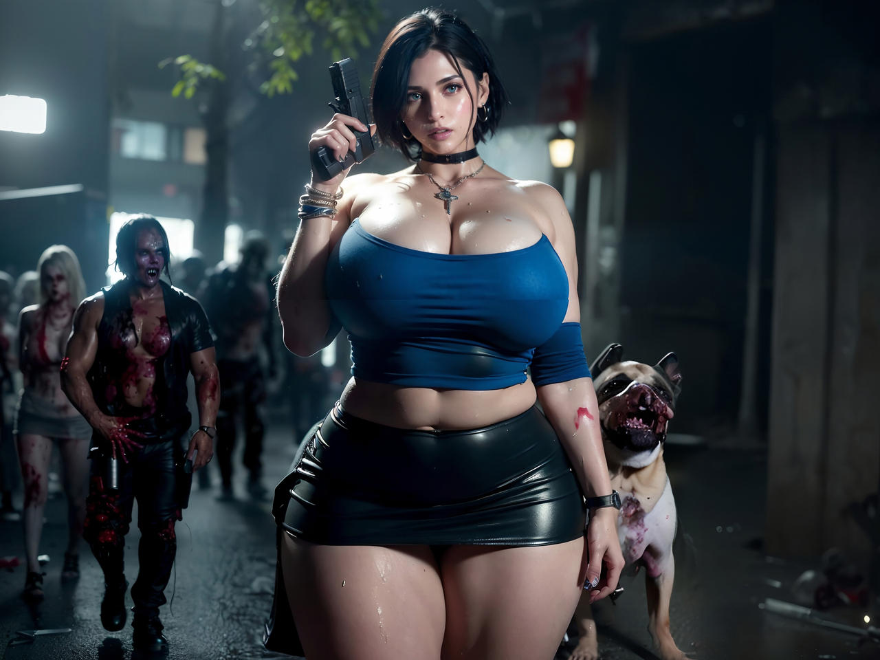 Jill Valentine (Capcom) Rule 34 Image