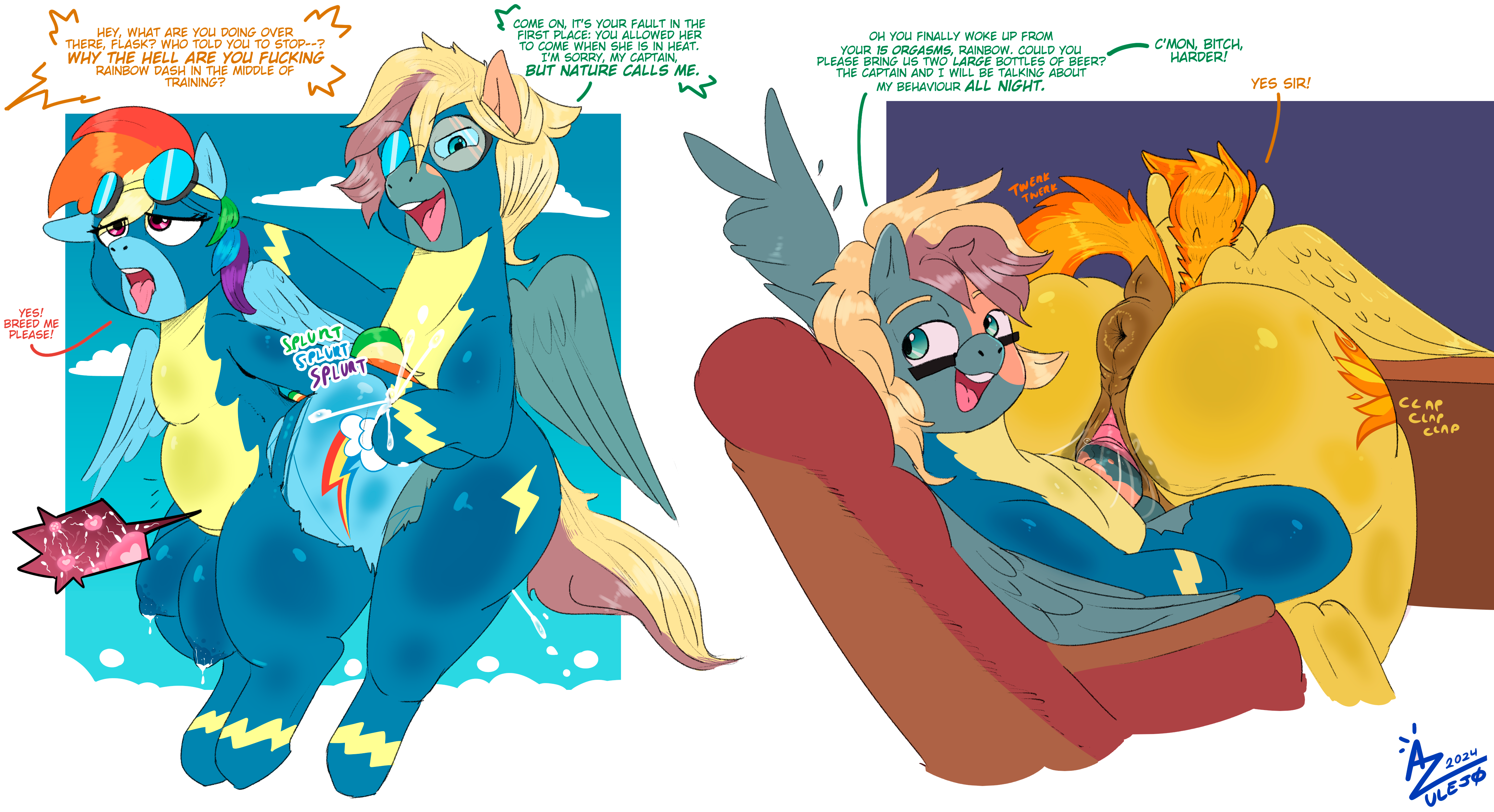 Rainbow Dash (Mlp) Rule 34 Image