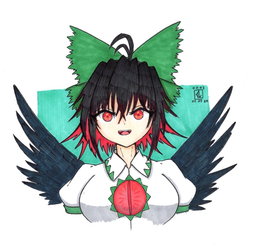 Reiuji Utsuho (Touhou) Rule 34 Image