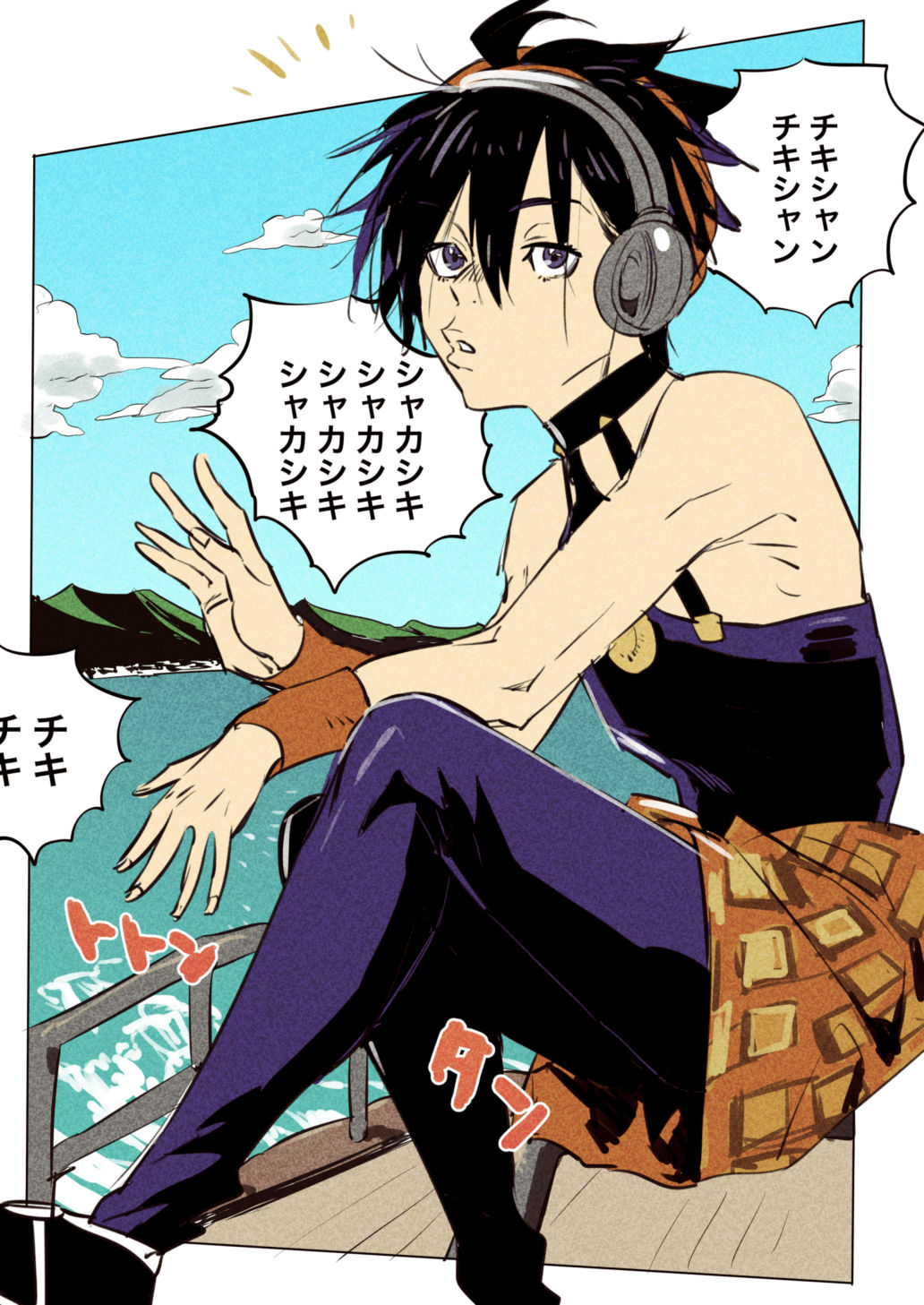 Narancia Ghirga (Jojo No Kimyou Na Bouken) Rule 34 Image