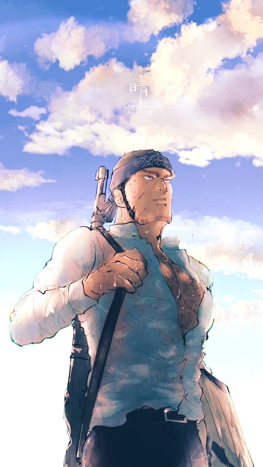 Tanigaki Genjirou (Golden Kamuy) Rule 34 Image