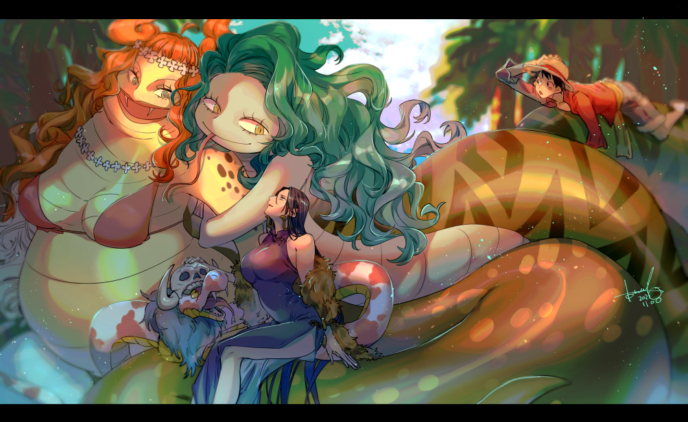 Boa Hancock (Monkey D. Luffy) Rule 34 Image