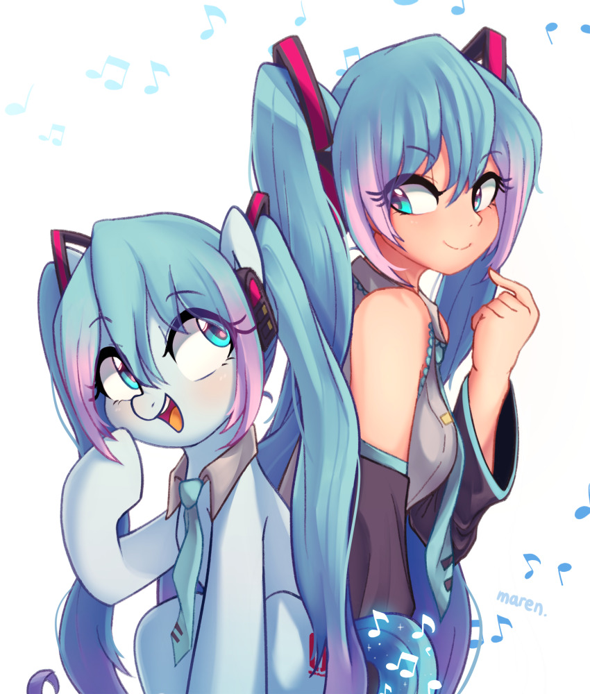 Hatsune Miku (Kotobukiya Bishoujo) Rule 34 Image