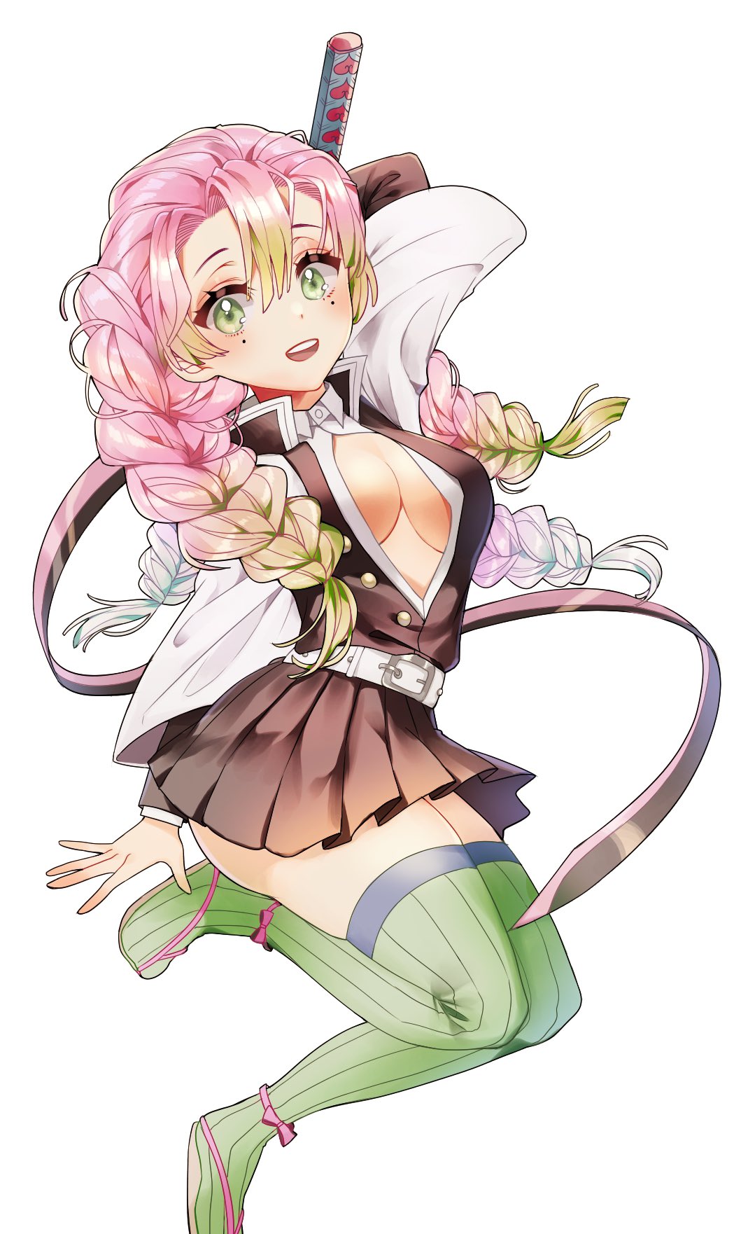 Kanroji Mitsuri (Kimetsu No Yaiba) Rule 34 Image