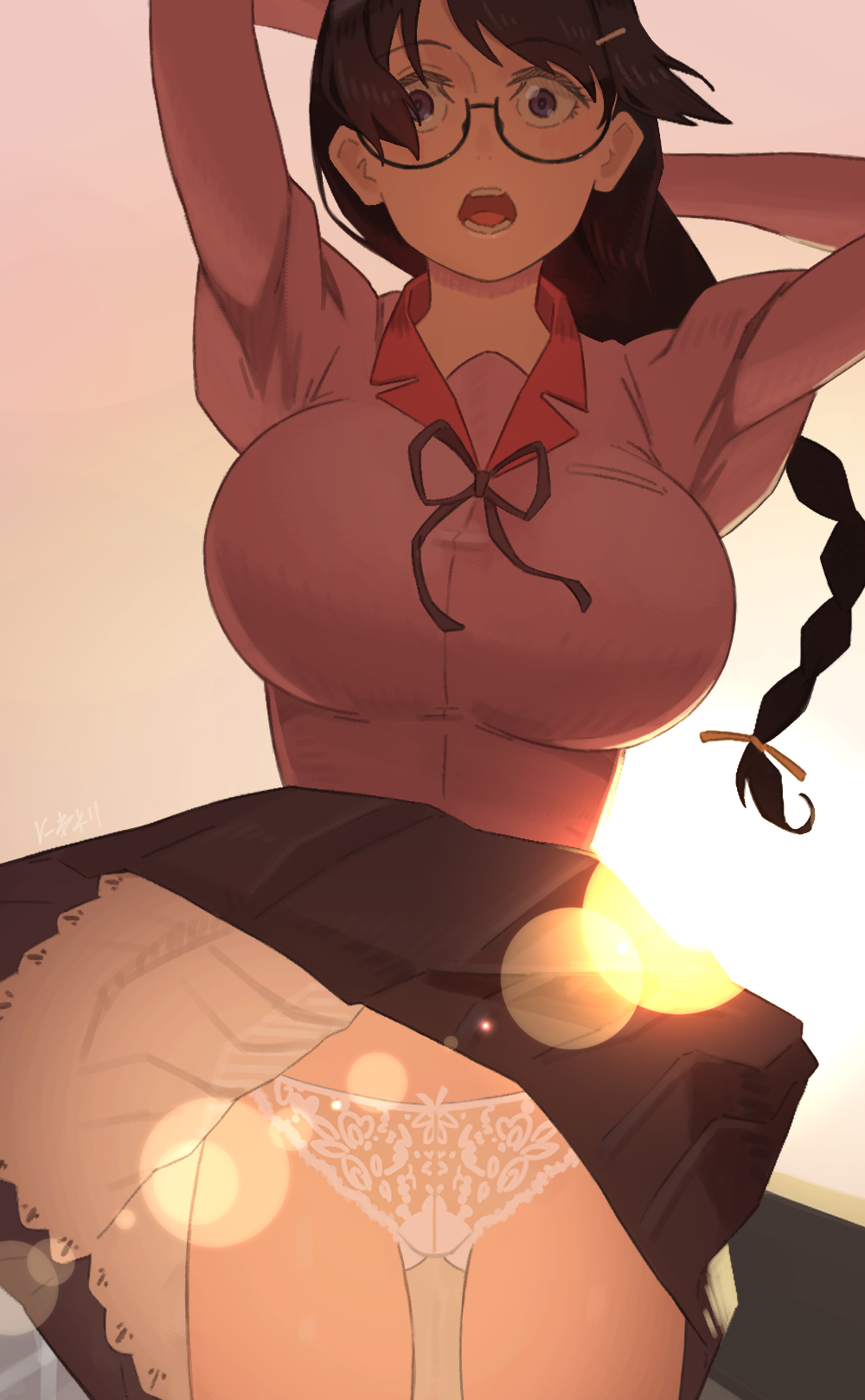 Hanekawa Tsubasa (Monogatari (Series)) Rule 34 Image