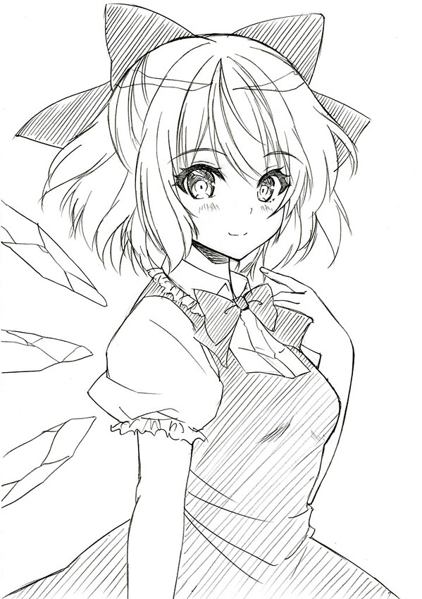 Cirno (Touhou) Rule 34 Image