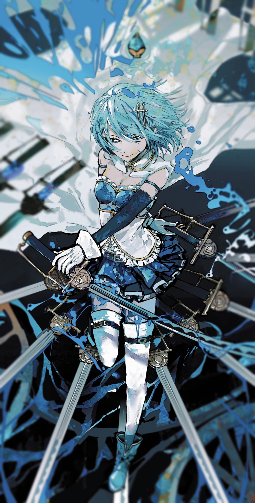 Miki Sayaka (Mahou Shoujo Madoka Magica) Rule 34 Image