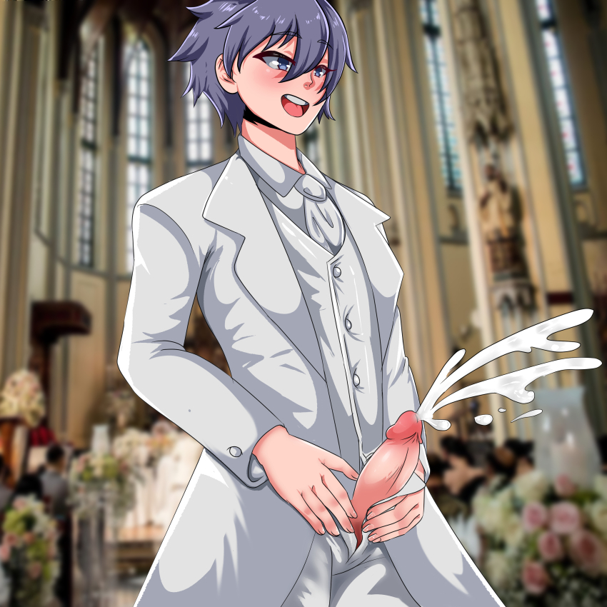 Majime Masato (Honoo No Haramase Oppai Ero Appli Gakuen) Rule 34 Image