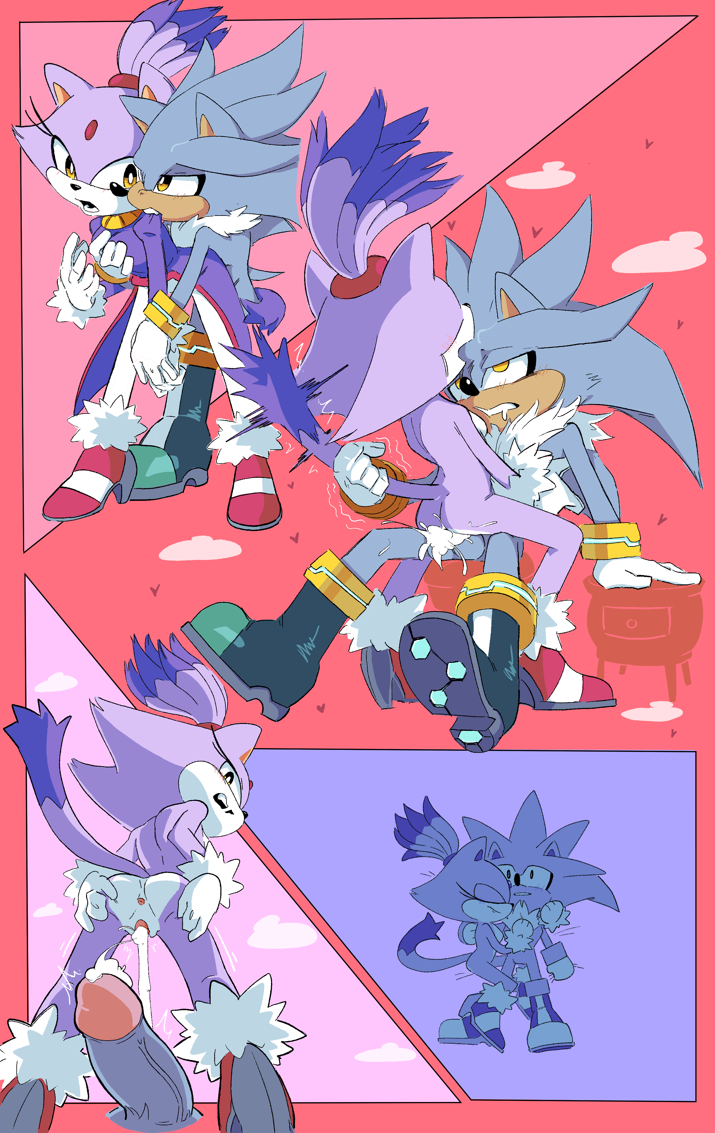 Blaze The Cat (Sonic (Series)) Rule 34 Image