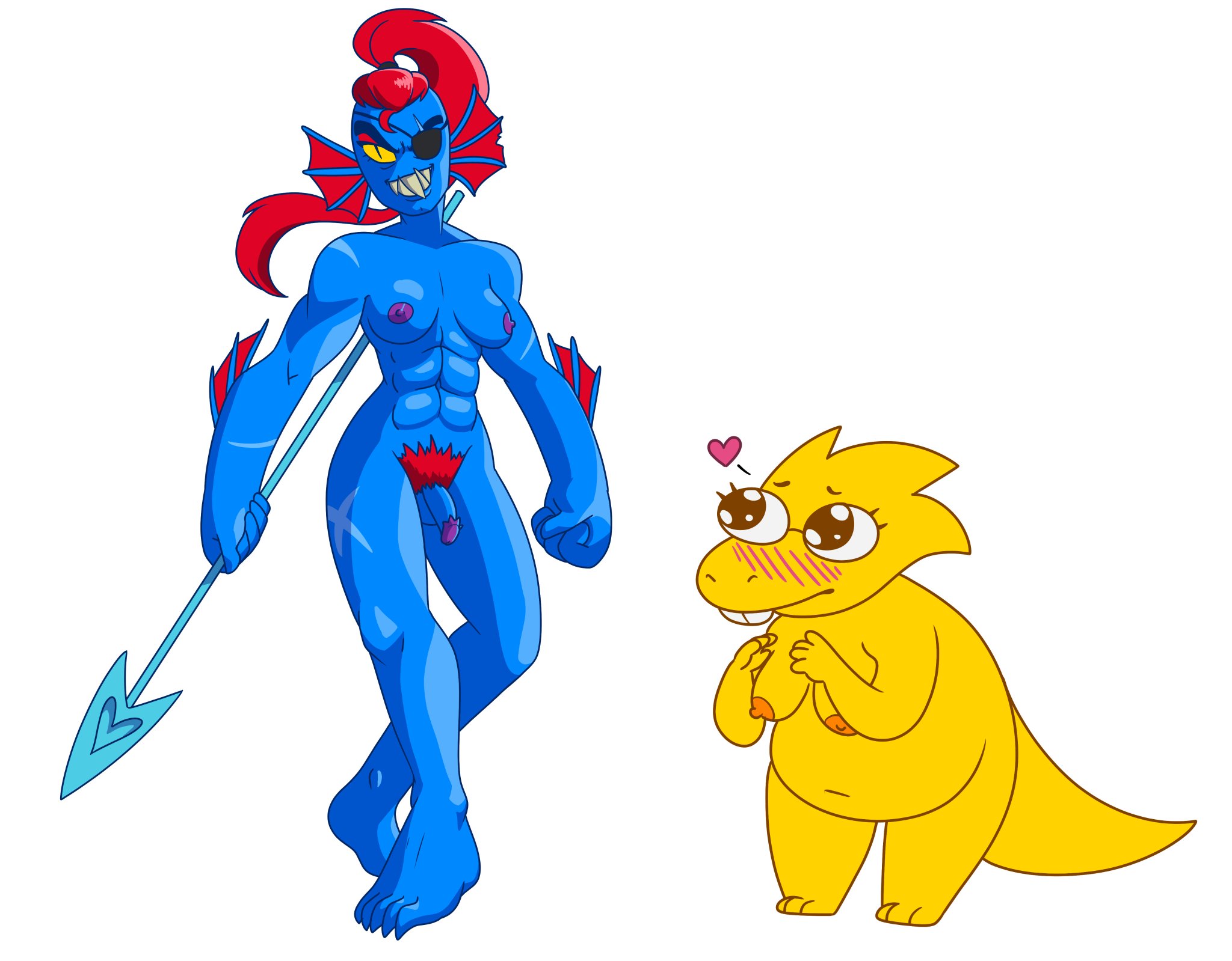 Alphys (Undertale) Rule 34 Image