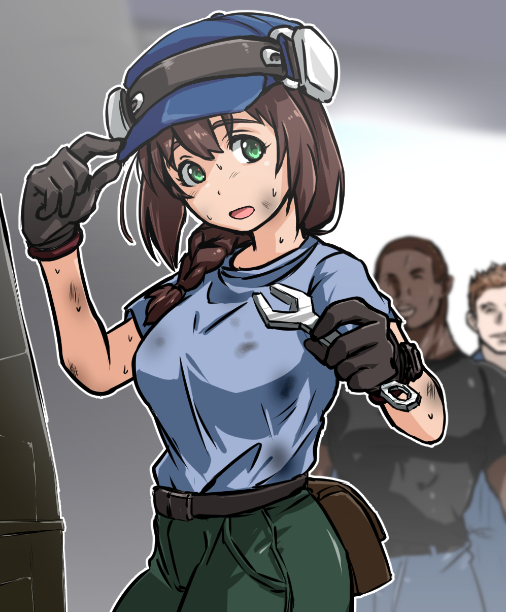 Miyu Katou (Yuuki Bakuhatsu Bang Bravern) Rule 34 Image