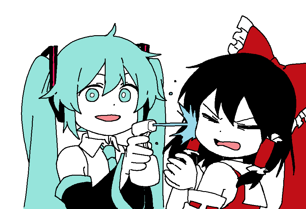 Hakurei Reimu (Touhou) Rule 34 Image
