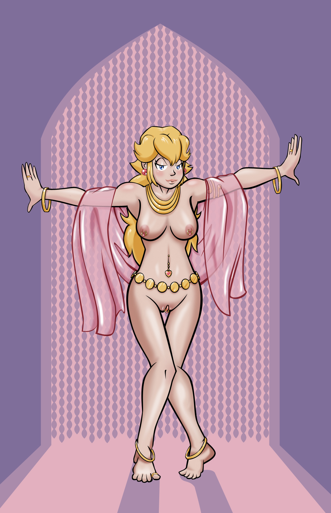 Princess Peach (Mario (Series)) Rule 34 Image
