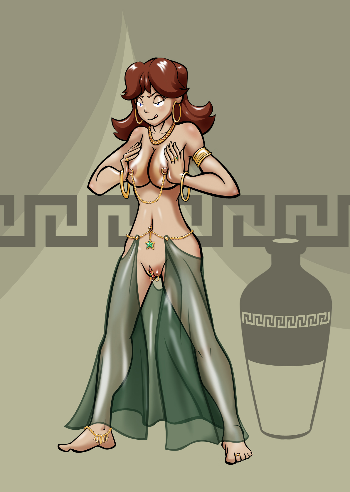 Princess Daisy (Mario (Series)) Rule 34 Image