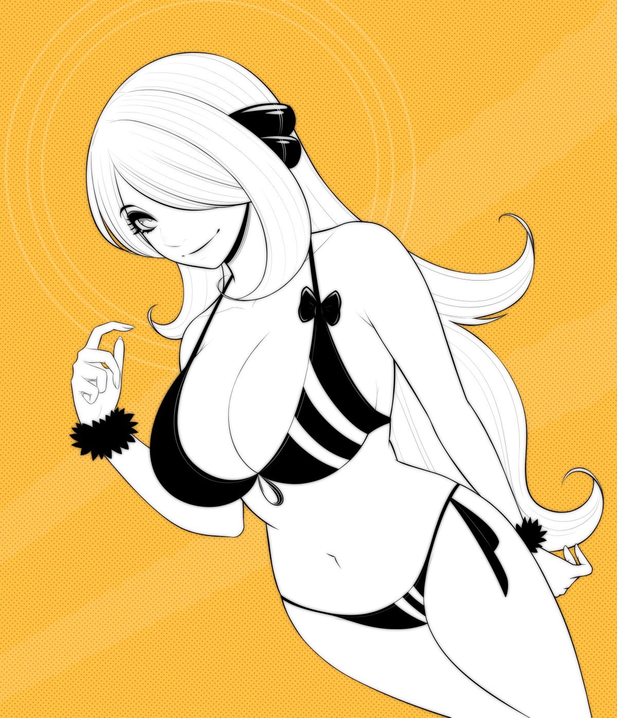 Cynthia (Pokemon) Rule 34 Image