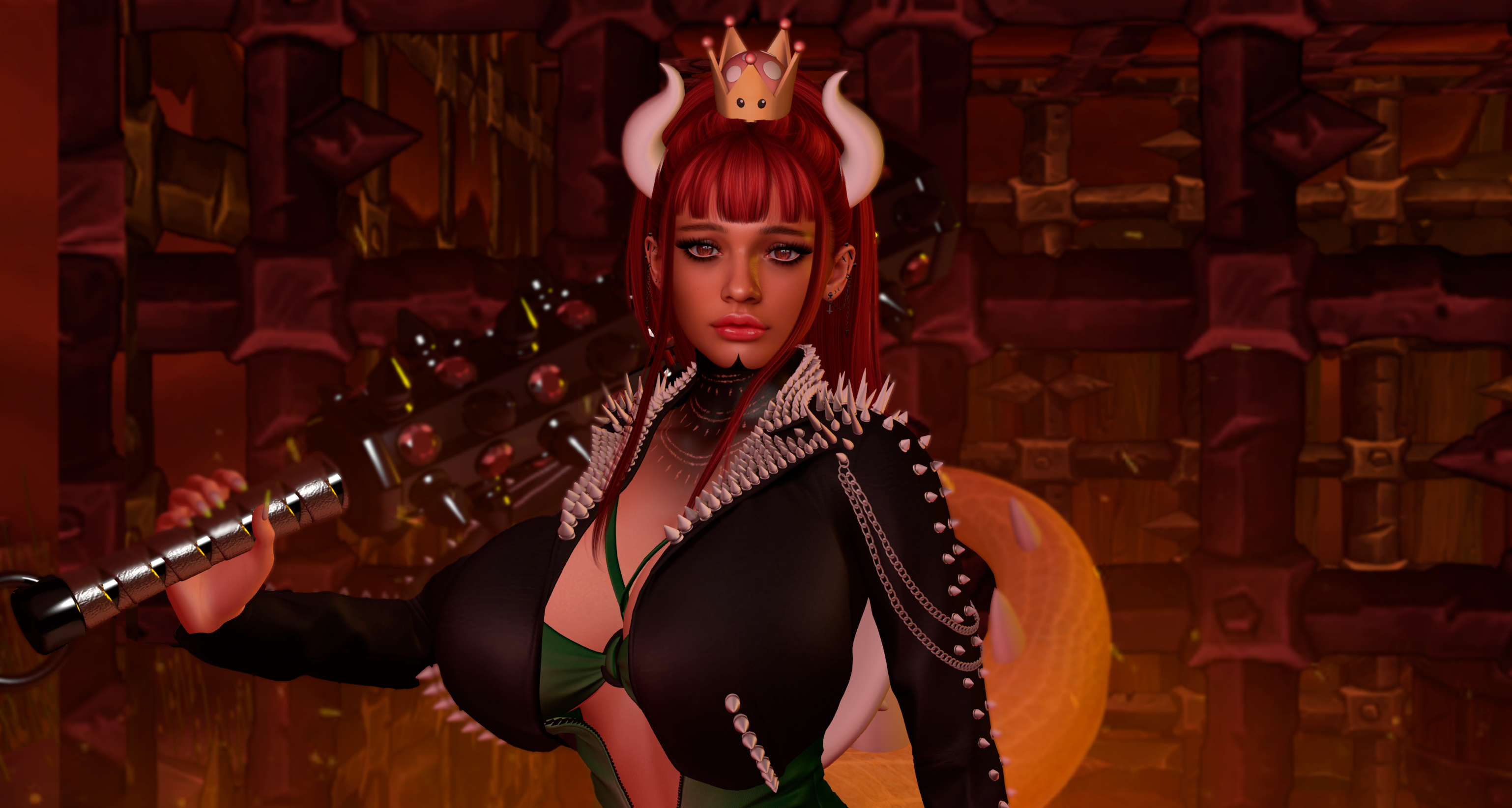 Bowsette (Mario (Series)) Rule 34 Image