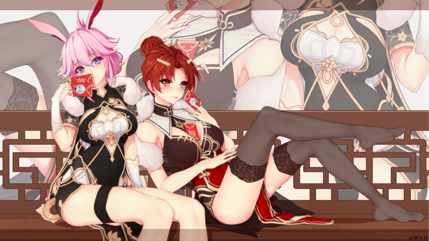 Kallen Kaslana (Chinese New Year) Rule 34 Image