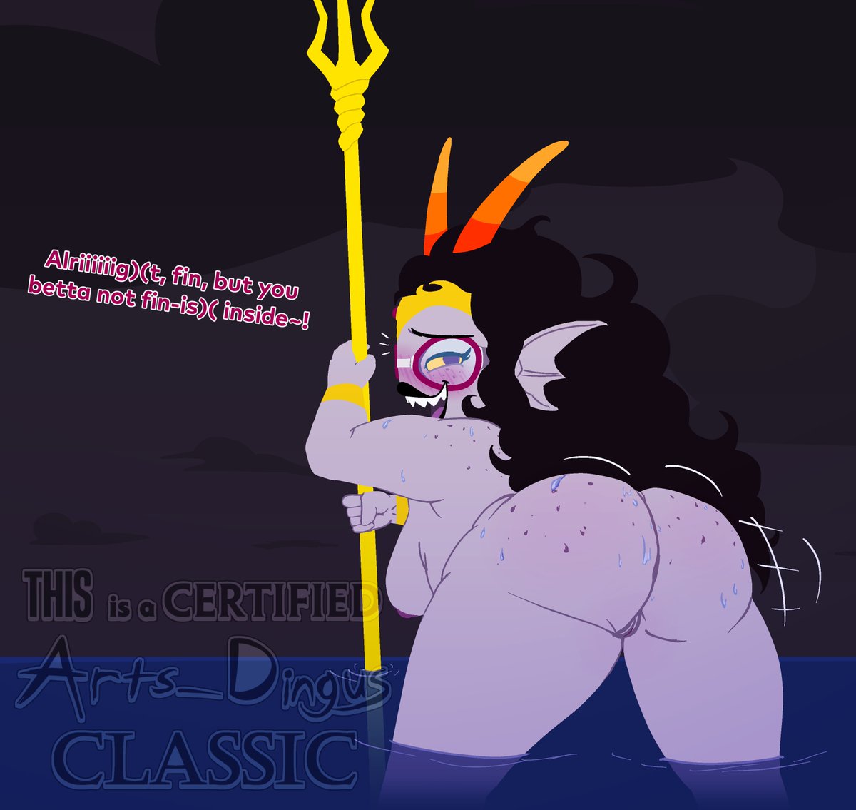 Feferi Peixes (Homestuck) Rule 34 Image