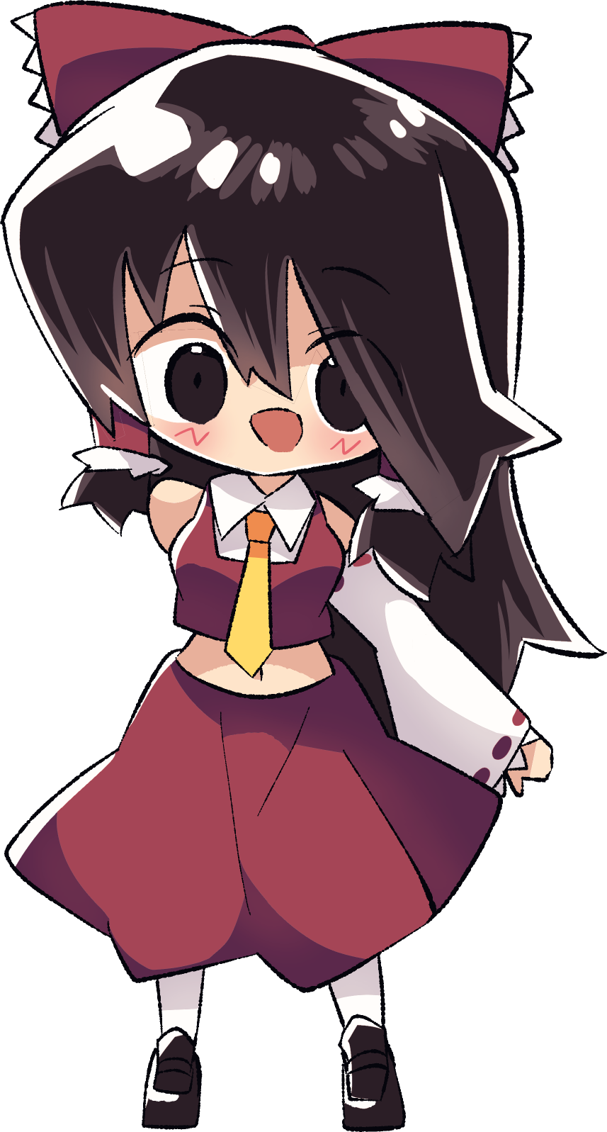 Hakurei Reimu (Cookie (Touhou)) Rule 34 Image