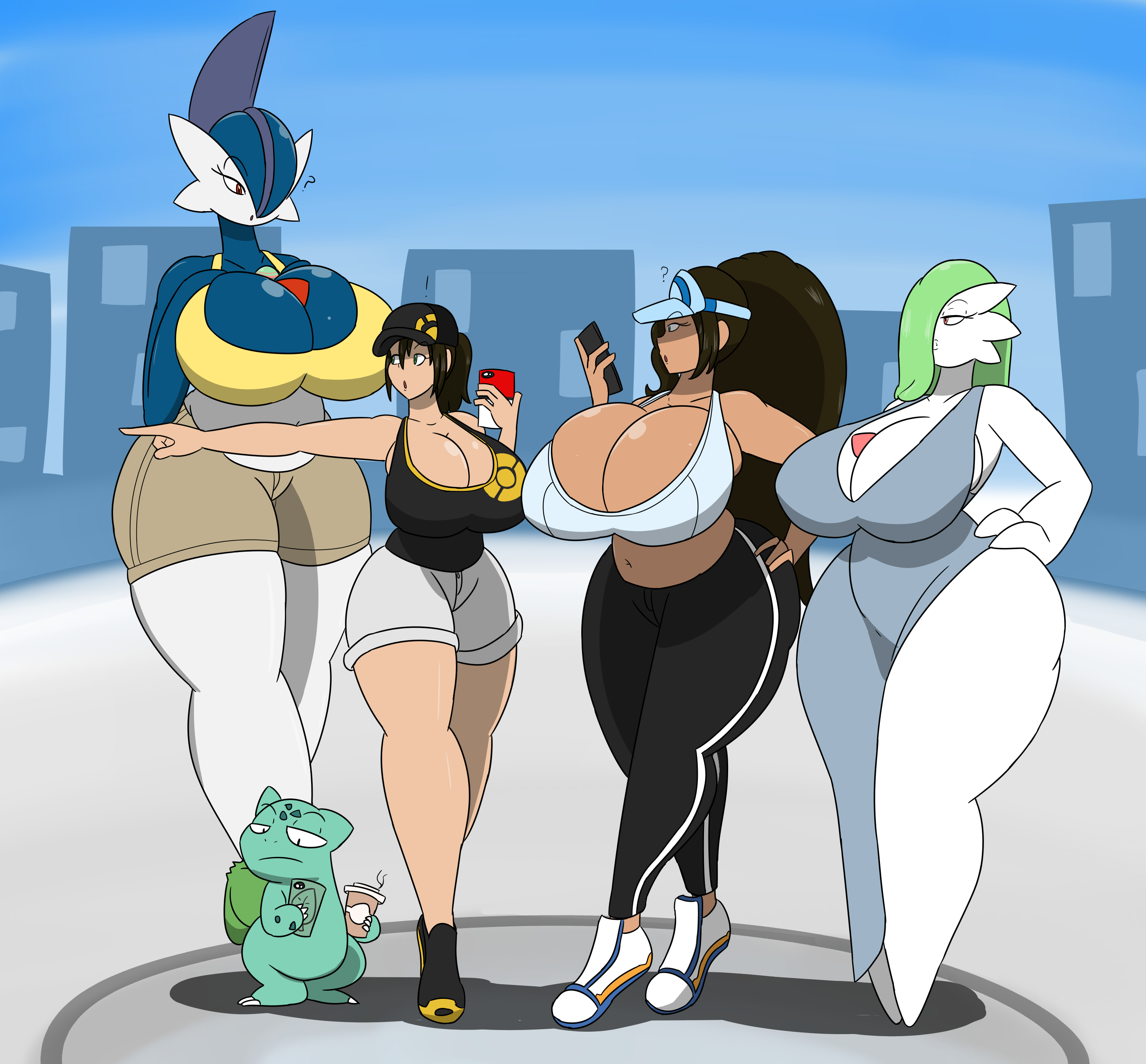 Female Gallade (Oceania (Igph)) Rule 34 Image
