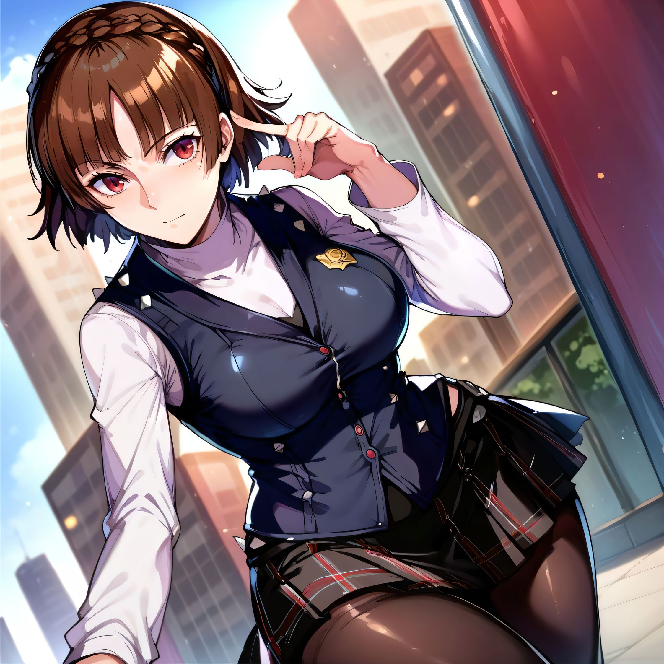 Makoto Niijima (Persona 5) Rule 34 Image