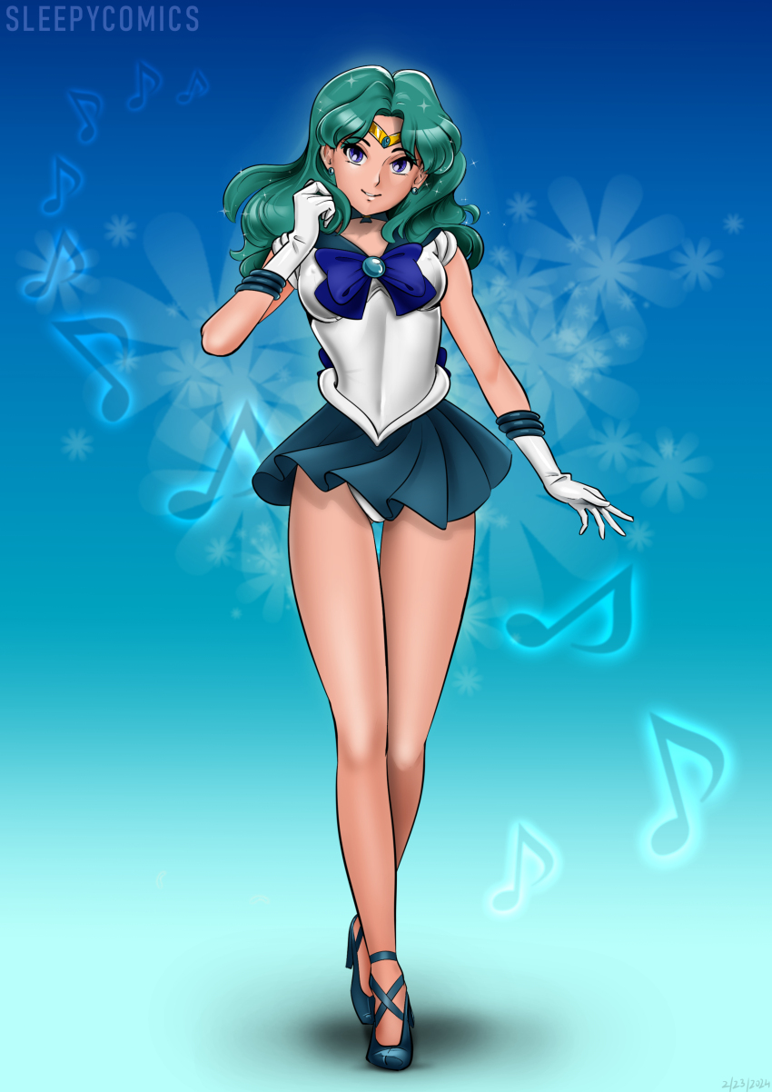 Sailor Neptune (Bishoujo Senshi Sailor Moon) Rule 34 Image