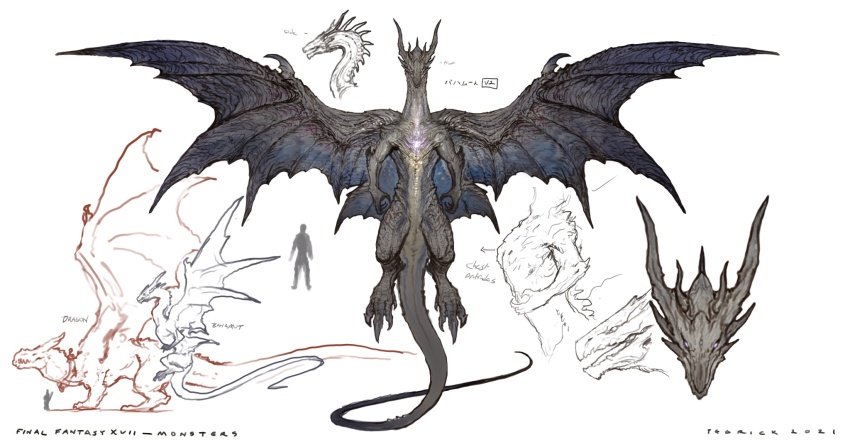 Bahamut (Final Fantasy) Rule 34 Image