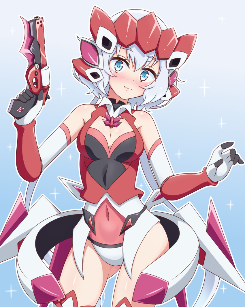 Yukine Chris (Senki Zesshou Symphogear) Rule 34 Image