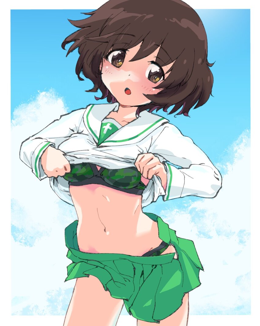 Akiyama Yukari (Girls Und Panzer) Rule 34 Image