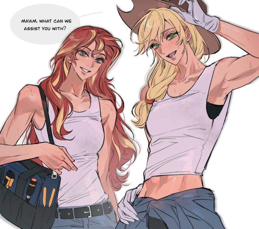 Applejack (My Little Pony) Rule 34 Image
