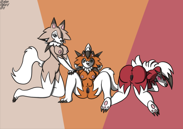Dusk Lycanroc (Pokemon) Rule 34 Image