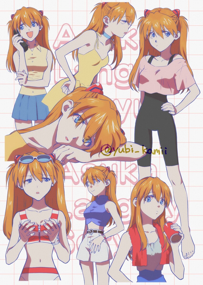 Souryuu Asuka Langley (Neon Genesis Evangelion) Rule 34 Image