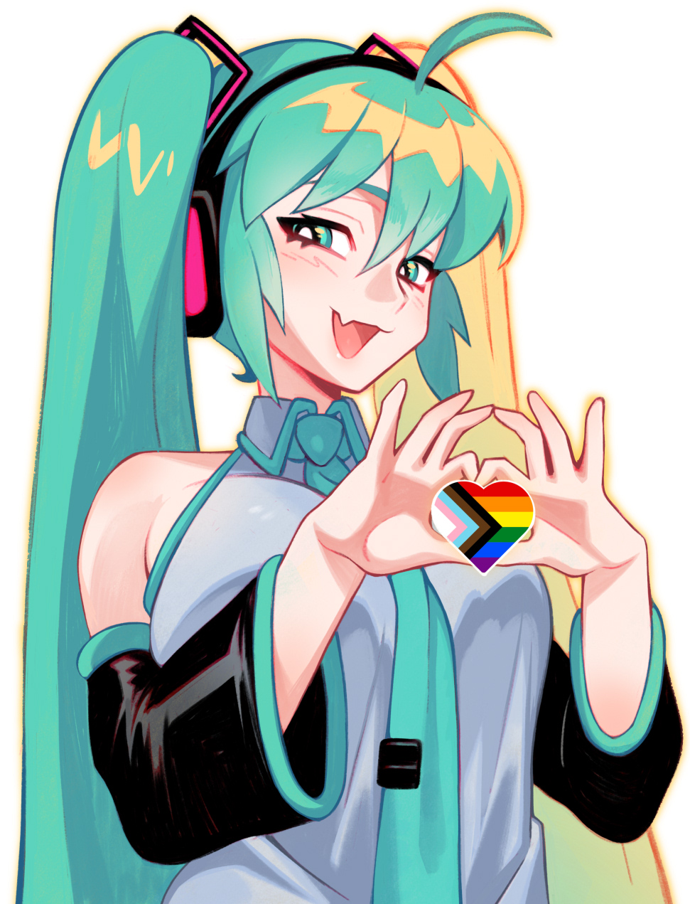 Hatsune Miku (Pride Month) Rule 34 Image