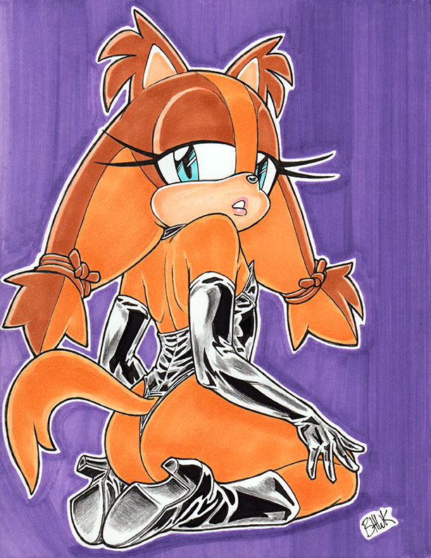Sticks The Badger (Sonic (Series)) Rule 34 Image