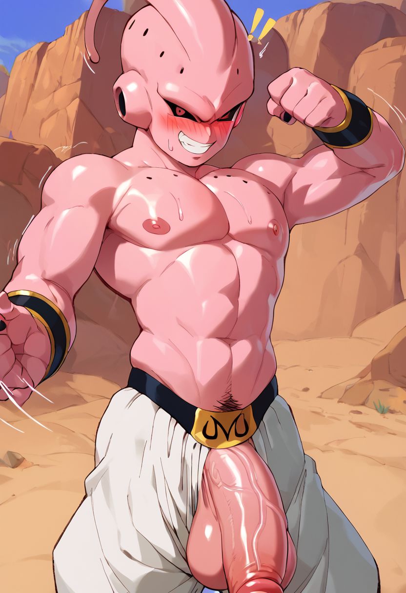 Kid Buu (Dragon Ball) Rule 34 Image