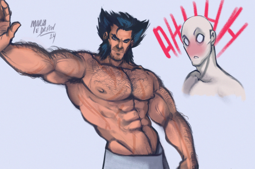 Wolverine (X-Men) Rule 34 Image