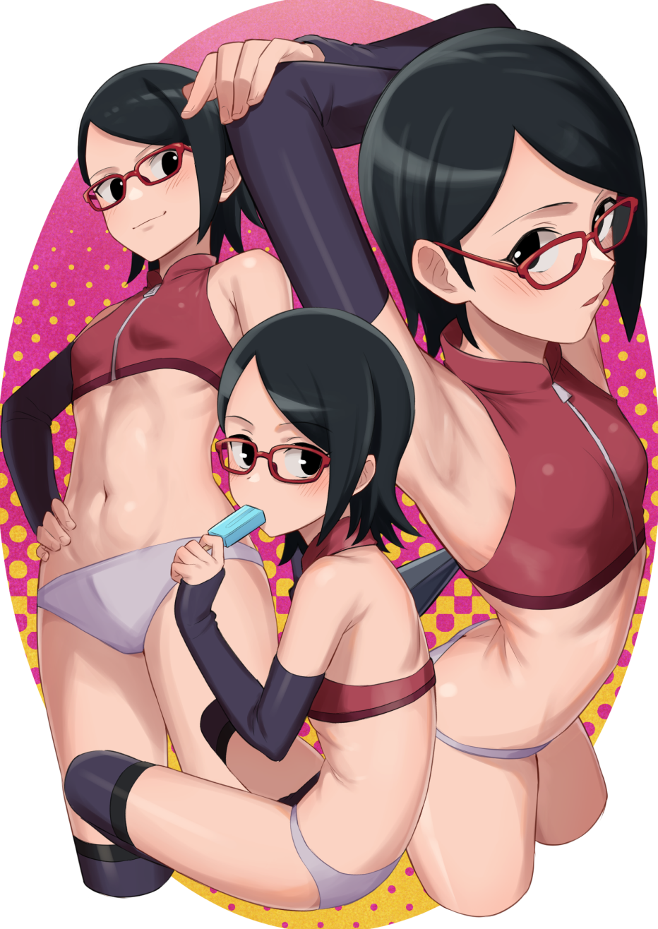 Uchiha Sarada (Boruto: Naruto Next Generations) Rule 34 Image