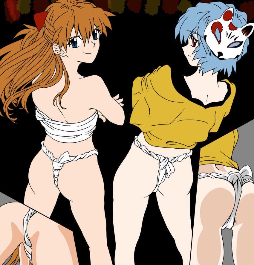 Ayanami Rei (Neon Genesis Evangelion) Rule 34 Image