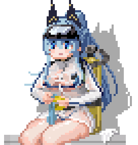 Helm (Aqua Marine) (Nikke) Rule 34 Image