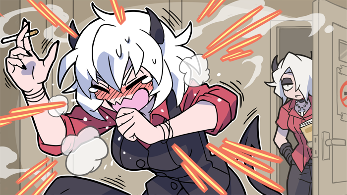Malina (Helltaker) Rule 34 Image