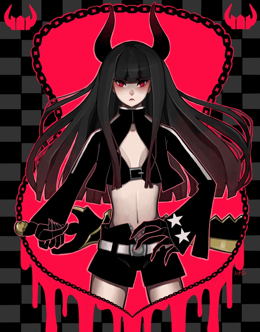 Black Gold Saw (Black Rock Shooter) Rule 34 Image