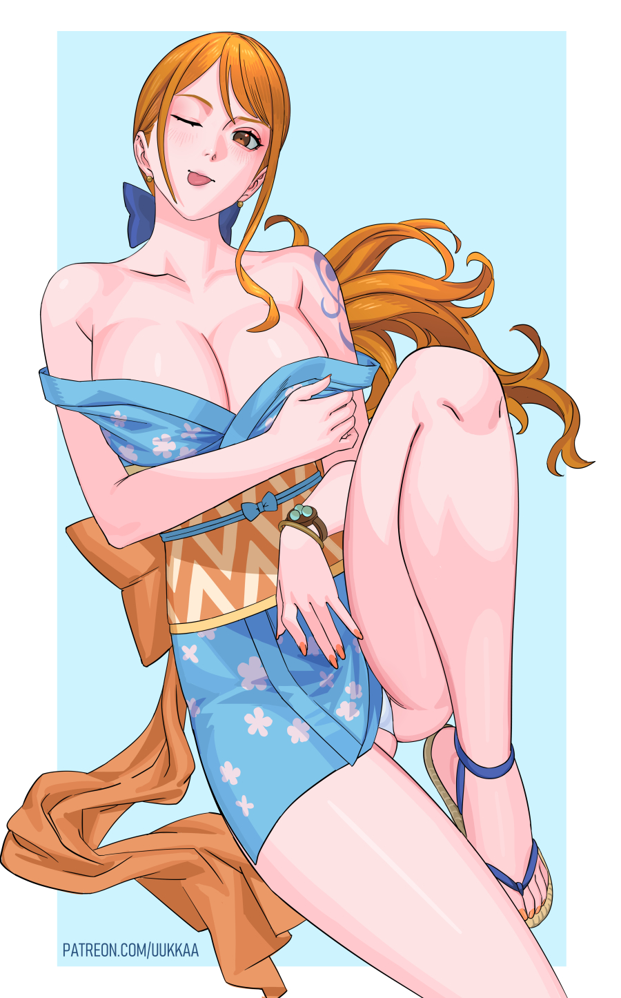 Nami (One Piece) Rule 34 Image