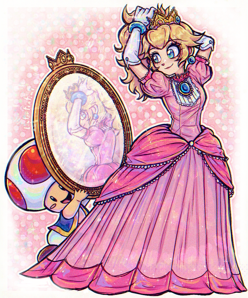 Princess Peach (Mario (Series)) Rule 34 Image