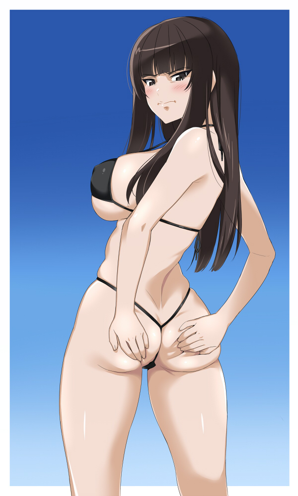 Nishizumi Shiho (Girls Und Panzer) Rule 34 Image
